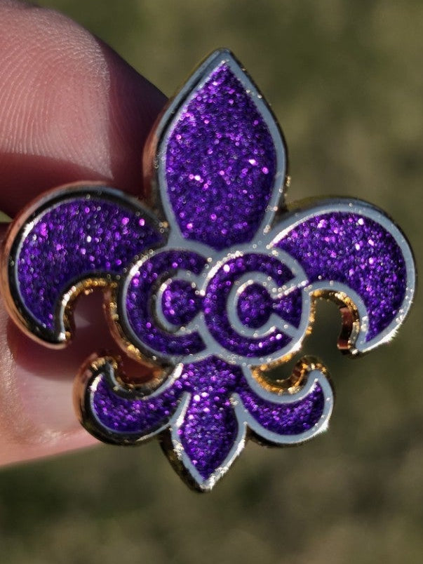 Fleur De Lis Hat Pin C.C.