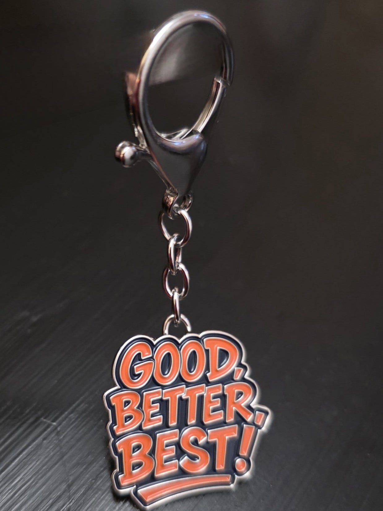 Silver Hat Pin Key Chain Converter